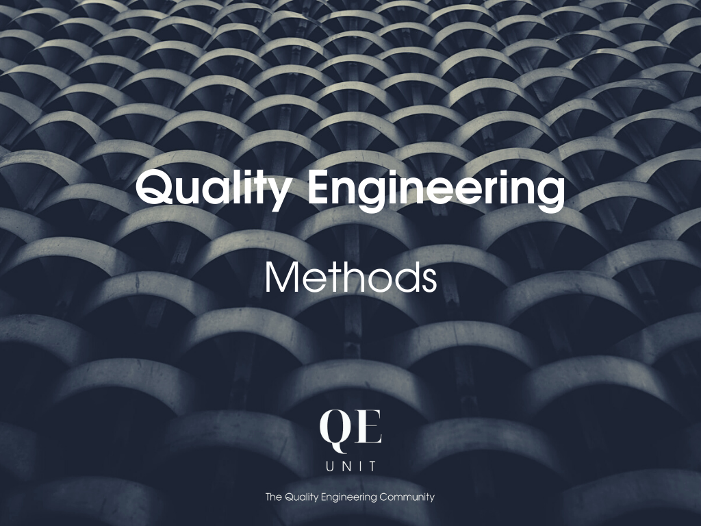 60 pratiques de Quality Engineering : Methods (Part 1)