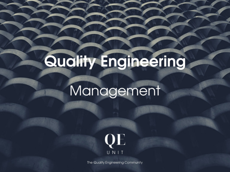 60 Practices For Quality Engineering : Management (Part 3)